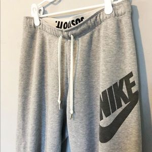 Nike Grey Crop Joggers